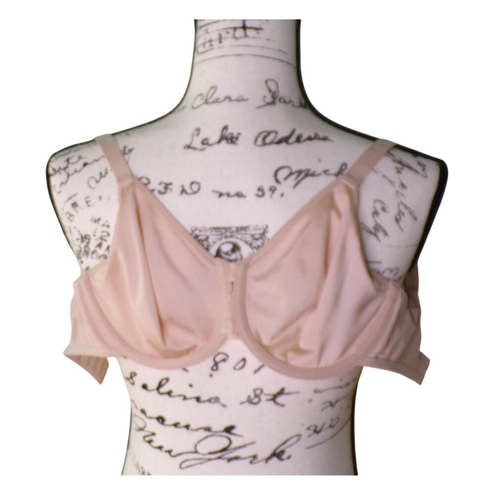 🆕CHANTELLE Smooth Lines Back Smoothing Seamless Minimizer Bra 34C Beige #11N1 - Picture 9 of 9